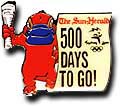 SH 500 Days to Go pin