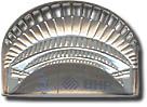 BHP Olympic Stadium Station Pin