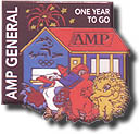 AMP General, One Year to Go pin