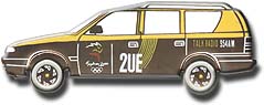 2UE Car Talk Radio 954AM Pin