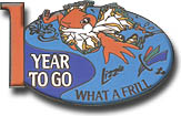 On Year to Go Paralympic pin