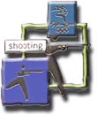 Shooting, Cutout Pictogram Pin
