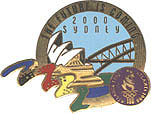 Atlanta/Sydney Bridge pin