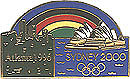 Atlanta/Sydney Bridge pin