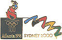 Atlanta/Sydney Bridge pin