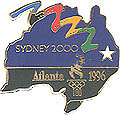 Atlanta/Sydney Bridge pin