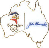 John Hancock Australia Pin