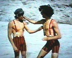Davy: 'All right, luv, you're shaving your chest, admit it.  What else are you shaving?'