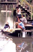 Thai lifestyle near river