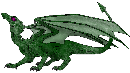 [ White-marked Green Fhrroalth, weyrling image © Yakima of Falas ]
