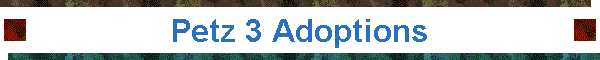 Petz 3 Adoptions