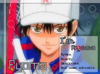 I'm Ryoma!