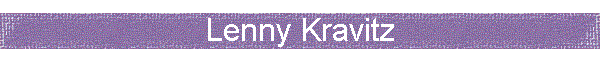 Lenny Kravitz