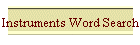 Instruments Word Search