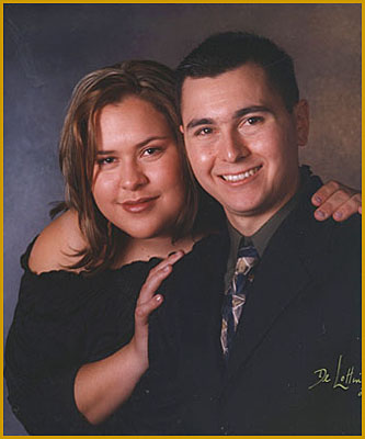 Tammy Lynn and her husband, Ugo-Vincent