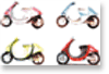 Scooter marker drawing