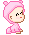 Nysa in pink outfit