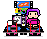 Animated DDR Machine. Idea from oocities.com/imuhstar