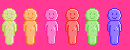 Rainbow Jellybabies