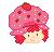 Strawberry shortcake face