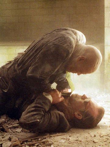 stop choking him and trade places with me, Morpheus