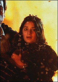 Gaby in volcano...