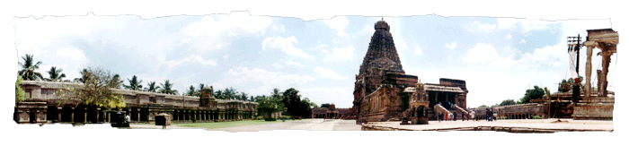 Beautiful View of Tanjore Bragatheeswarar Temple