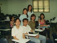 Sitting l-r:TJ,EngChuan,Grace,Rosalyn  Standing l-r:AiLeen,me