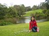 At the pond at the Royal Botanical Gardens