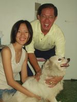 doggie, dad & I