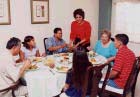 Sharing family dinners sets the stage for us to value our relationships...