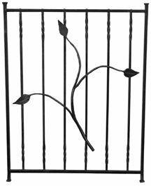 Branch panel - 32"t x 30"w - hand forged steel