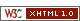 Valid XHTML 1.0 Transitional
