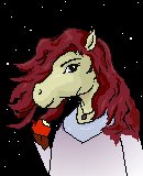 Rhydia enjoying a midnight treat