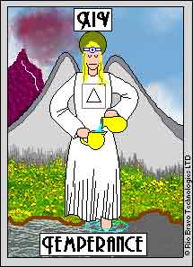 La Temperanza - The Temperance - Inner World Tarot