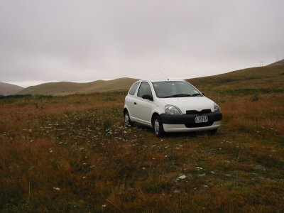 My rental car - Toyata Echo 1.3!