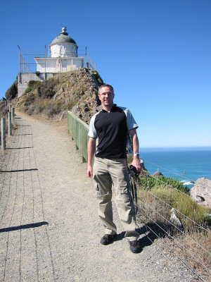 Trygve at Nugget Point