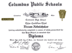 High School Diploma.