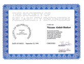Society of Reliability Engineers, Inc.