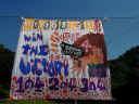 A lot of effort goes into making team banners