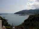 The 3rd floor walkway that connects the buildings has a picturesque view of Mogi harbour.