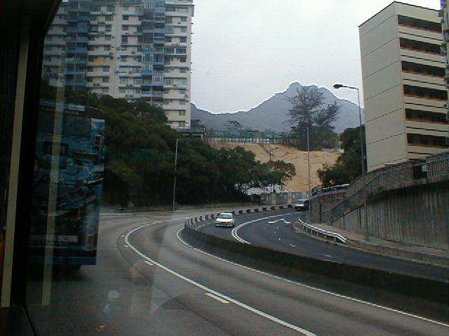 Lion Rock tunnel, southern approach