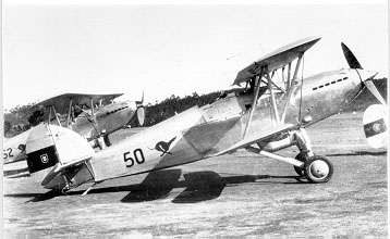 The Hawker Fury I fleet (EMFA/CAVFA via A.Mimoso)