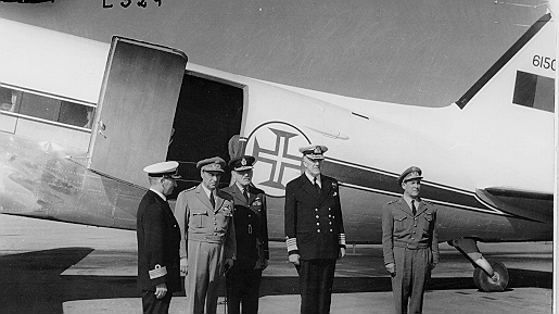 C-47 6150 in the beginning of the fifties (EMFA/CAVFA via L.Tavares)