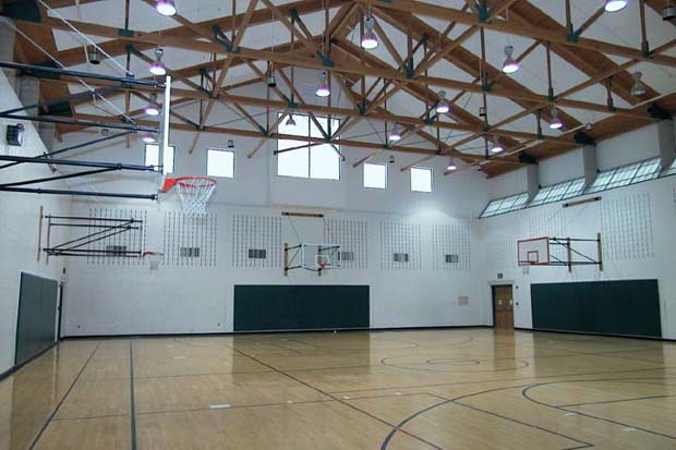 Youth Opportunity Center, Central Facilities Building Gymnasium