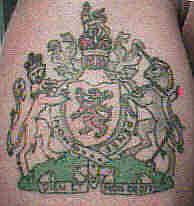 My Royal Crest Tatoo