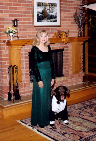 Buck with is date for the night, Claudia.
