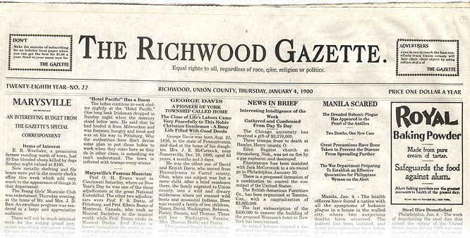Early 2000 reprint of early 1900 issue