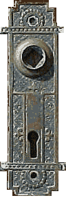 State Hospital Door Plate