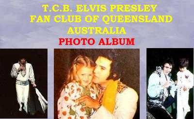 TCB Elvis Presley Fan Club Queensland Australia banner
